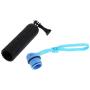 Caruba Padded Floating Handgrip GoPro Mount (Black/Blue)