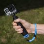 Caruba Padded Floating Handgrip GoPro Mount (Black/Blue)