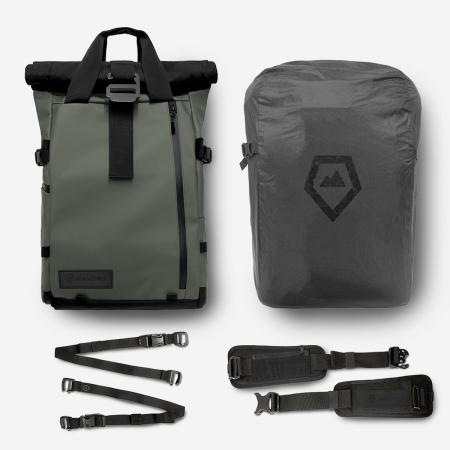 WANDRD The PRVKE 31 Liter Green Travel Bundel