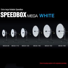 SMDV Speedbox MEGA-90 Deep Softbox 90cm White Bowens Mount