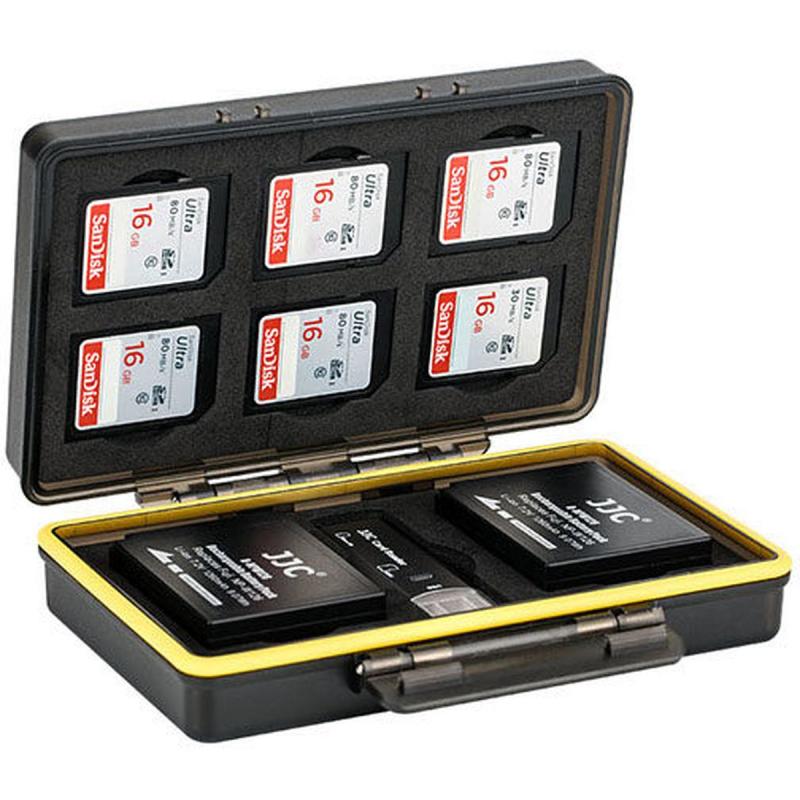 JJC BC-3NPW126 Multi-Function Battery Case