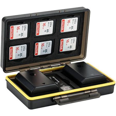 JJC BC-3SD6 Multi-Function Battery Case