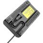 Nitecore USN4 Pro Double Charger For Sony NP-FZ100