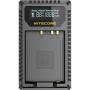 Nitecore FX1 Compacte Double Charger For Fujifilm NP-FW126(S)