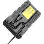 Nitecore FX2 Pro Double Charger For Fujifilm NP-T125