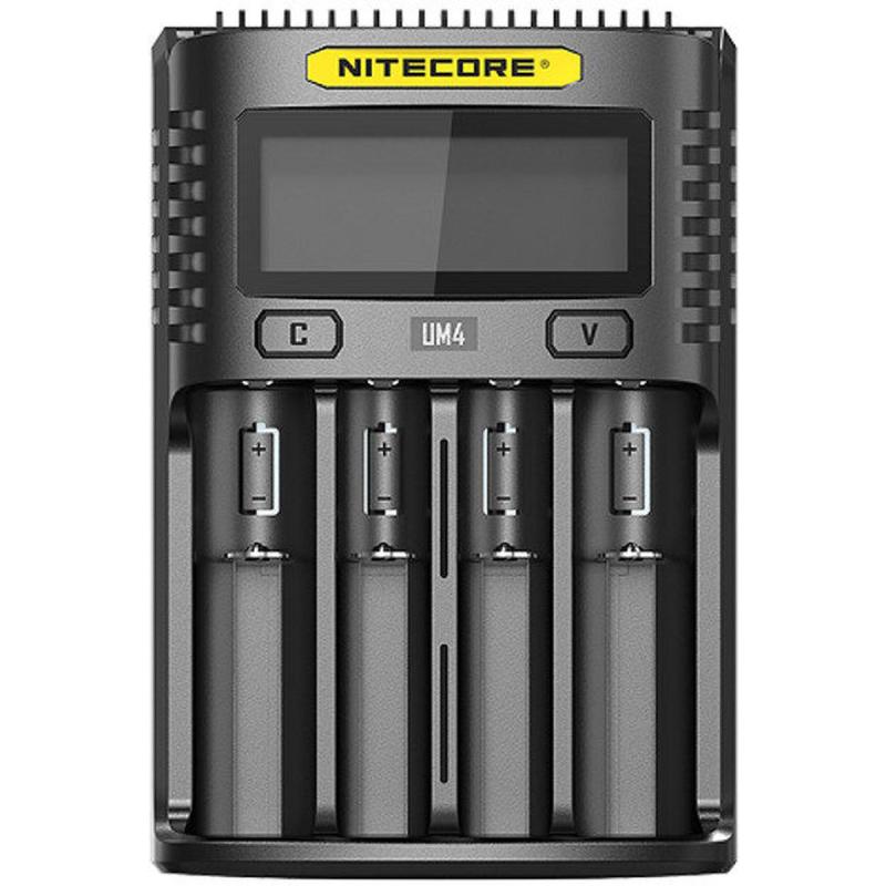 Nitecore UM4 4 X Penlite Charger (AA/AAA) w/ Indicator