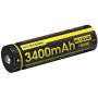 Nitecore 18650 NL1834R 3400mAh 3.6 Volt + USB C