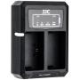 JJC DCH-LPE6 USB Dual Battery Charger (For LP-E6 / LP-E6N)