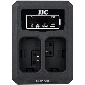 JJC DCH-NPFW50 USB Dual Battery Charger (For Sony NP-FW50)