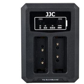 JJC DCH-BLS5 USB Dual Battery Charger For BLS-1/BLS-5/BLS-50