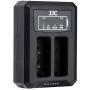 JJC DCH-BLS5 USB Dual Battery Charger For BLS-1/BLS-5/BLS-50