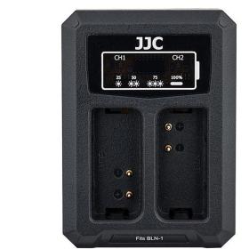 JJC DCH-BLN1 USB Dual Battery Charger (For Olympus BLN-1)