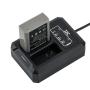 JJC DCH-BLN1 USB Dual Battery Charger (For Olympus BLN-1)