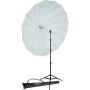 Westcott 7&amp;#039;/220cm White/Black Parabolic