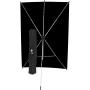 Westcott Black X-Drop Backdrop Kit