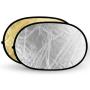 Godox Gold &amp;amp; Silver Reflector Disc - 80x120cm