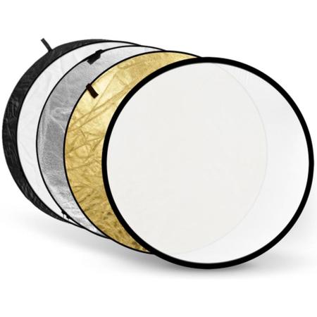 Godox 5-IN-1 Gold Silver Black White Translucent - 110cm