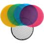 Godox Witstro Flash Colour Grid Reflector Kit 120mm