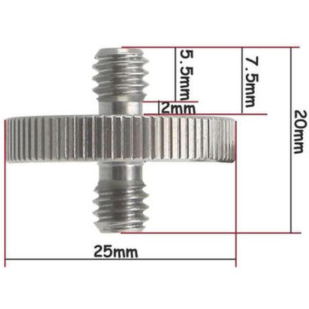 Caruba 1/4&amp;quot;-1/4&amp;quot; Male Adapter