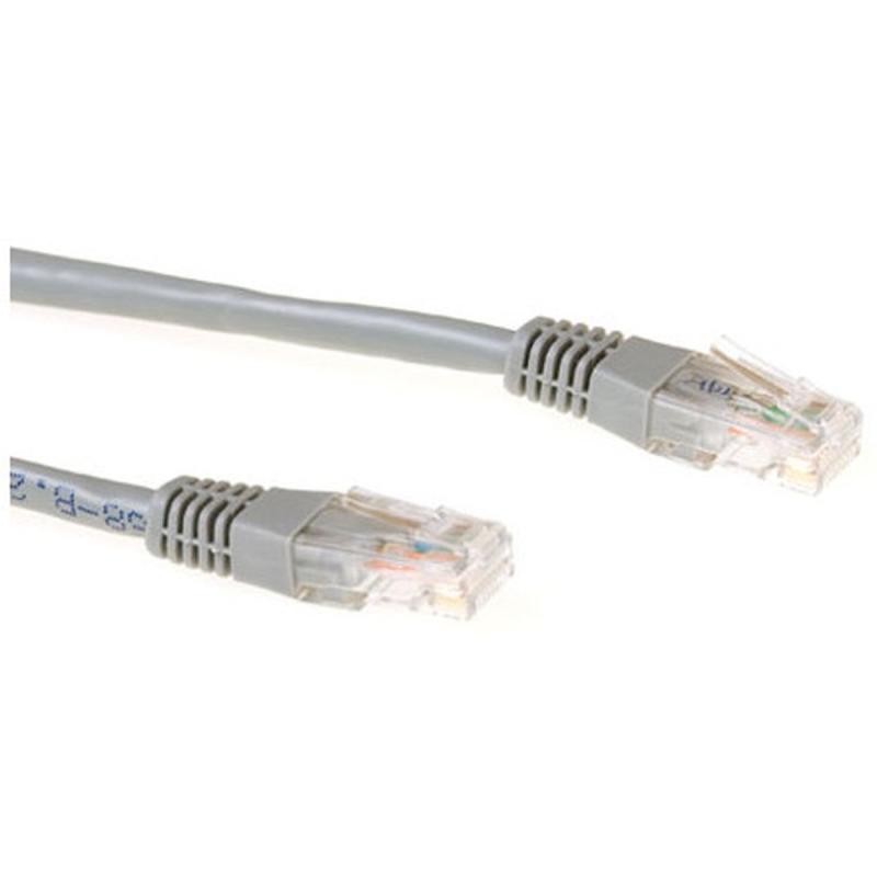 Eminent Grey 1.5 Meter U/UTP CaT6 Patch Cable w/ RJ45 Connectors