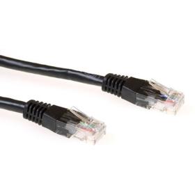 Eminent Black 1.5 Meter U/UTP CaT6 Patch Cable w/ RJ45 Connectors