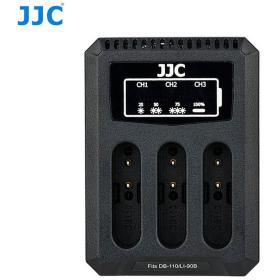 JJC DCH-DB110 USB Dual Charger For DB-110/ Li-90B/LP-E8