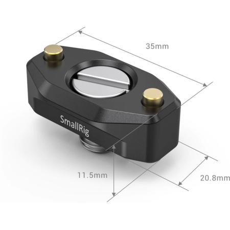 SmallRig 2501 Nato Rail w/ ARRI Locating Screw 35mm