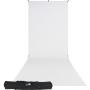 Westcott X-Drop Backdrop Kit High-Key White Sweep (5&amp;#039; X 12&amp;#039;)