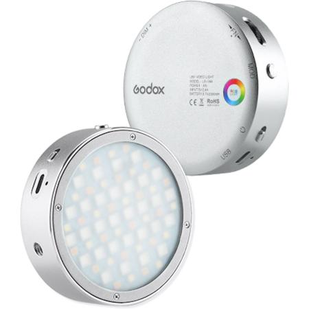 Godox R1 RGB Round Head LED Silver