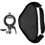 Godox S2-TYPE Bracket Bowens + Softbox 80x80cm + Grid
