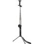 Caruba Selfie Stick Large Bluetooth - Grey