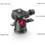 SmallRig 2664 Tabletop Mini Tripod w/ Panoramic Ball Head