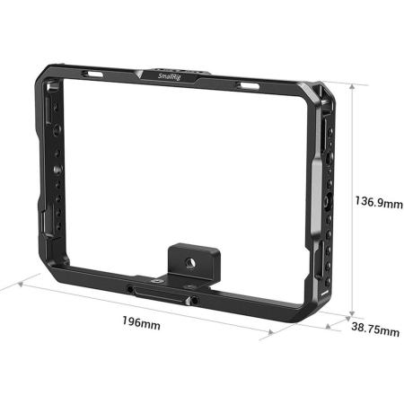 SmallRig 2684 Cage w/ Lens Hood For SmallHD 702 Touch Monitr