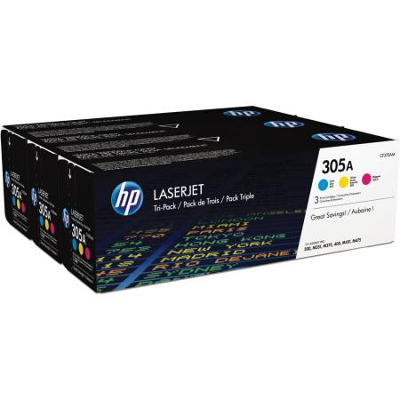 HP Toner Cartridge 305A C/Y/M