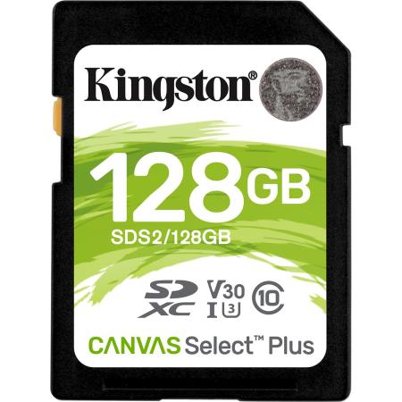 Kingston SDXC 128GB Video Class V30 UHS-I U3 CLASS10 UHS-I