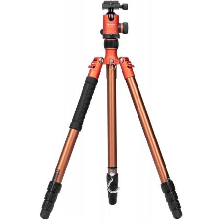 Fotopro X-GO Predator Tripod w/ FPH-62Q Ball Head Orangebrown