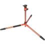 Fotopro X-GO Predator Tripod w/ FPH-62Q Ball Head Orangebrown