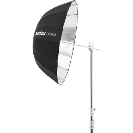 Godox 85cm Parabolic Umbrella Black&amp;amp;silver