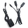 Caruba NP-FW50 Full Decoding Dummy Battery + Dual USB Cable