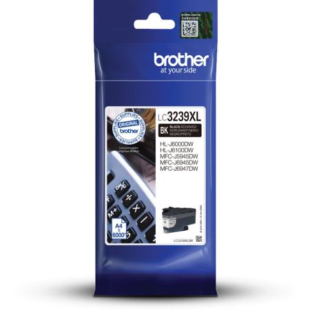 Brother LC-3239XLBK Black Ink 6000 Pages