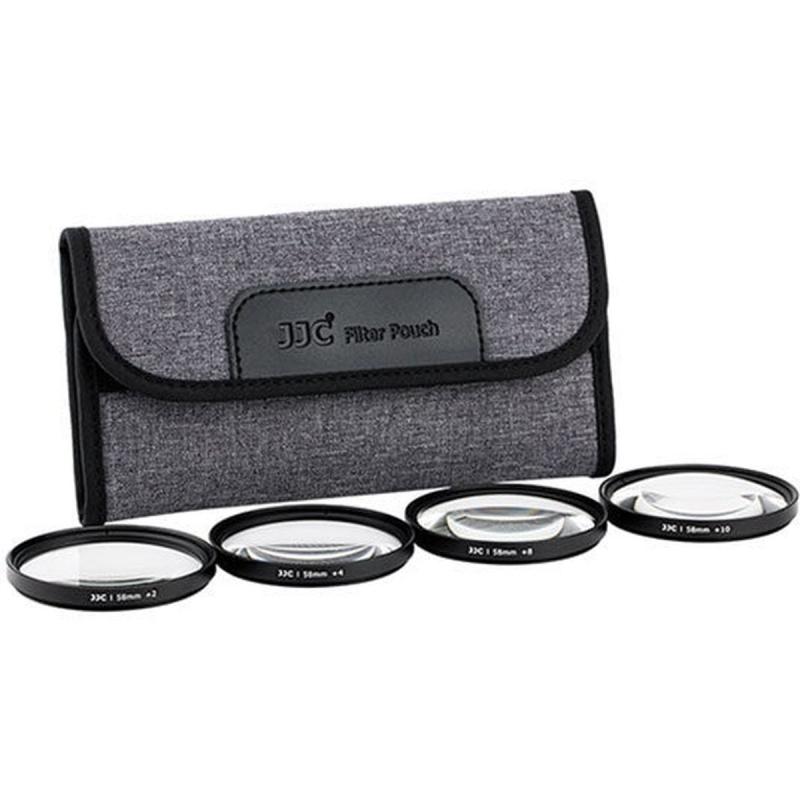 JJC 58mm Close-Up Macro Filter Kit (+2 +4 +8 +10)