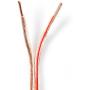 Nedis Speaker-Cable | 2X 4.00 mm² | Copper | 100.0m | Round