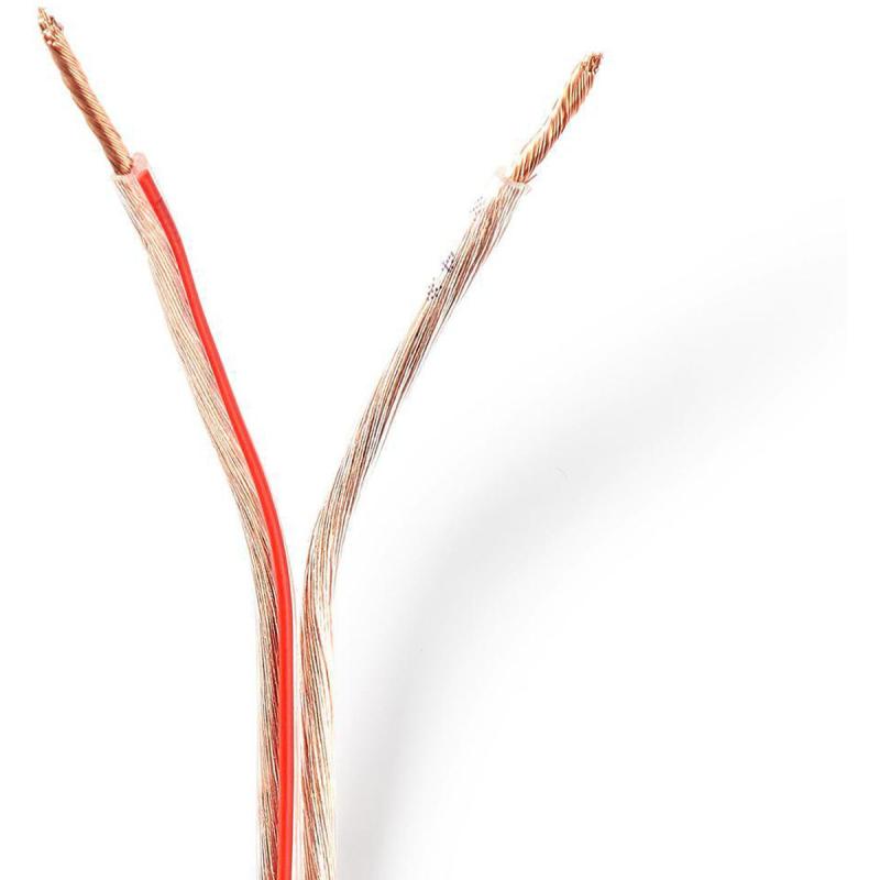 Nedis Speaker-Cable | 2X 1.50 mm² | CCA | 100.0m | Round