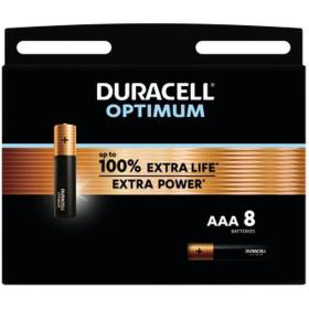 Duracell Alkaline Optimum Battery AAA 8 Pack