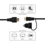 Feelworld Micro/Mini 2 In 1 HDMI Cabel