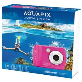 Aquapix W2024-i Splash Pink Underwater Camera