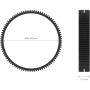 SmallRig 3292 Ø66-Ø68 Seamless Focus Gear Ring