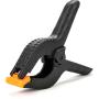 Caruba Background Clamp Black/Orange Large (4 Pieces)