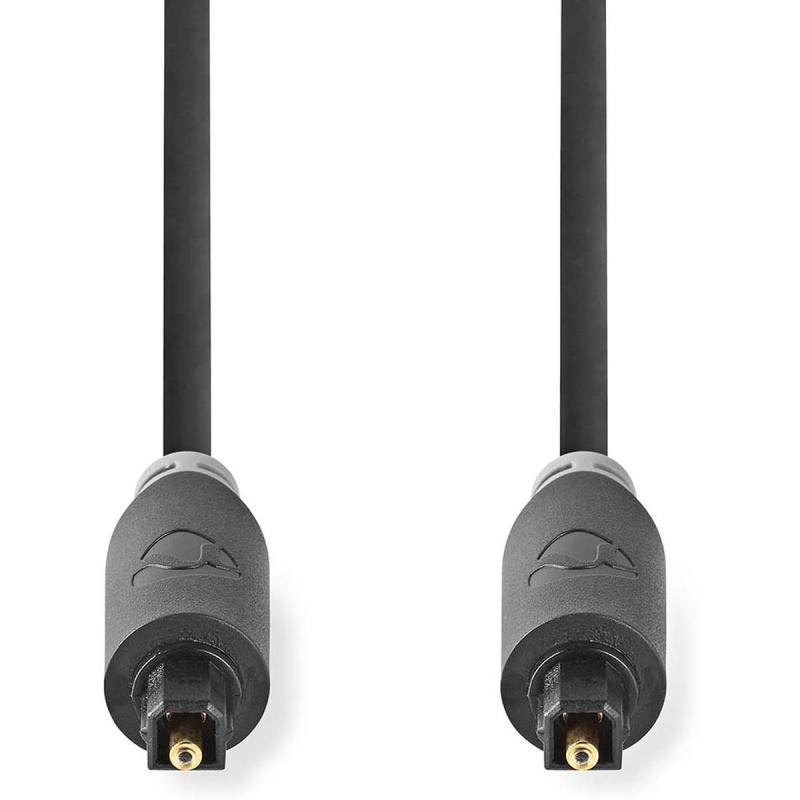 Nedis Optical Audio Cable TosLink Male TosLink Male 5m Round