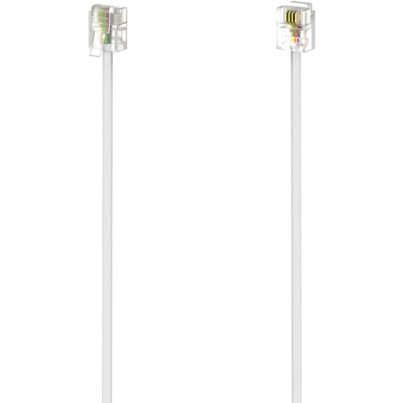 Hama Modulaire Cable Plug 6P4C - Plug 6P4C 3m White